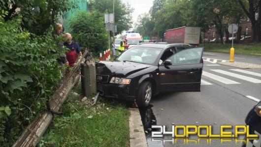 Kolizja na ulicy Plebiscytowej. O włos od tragedii. 