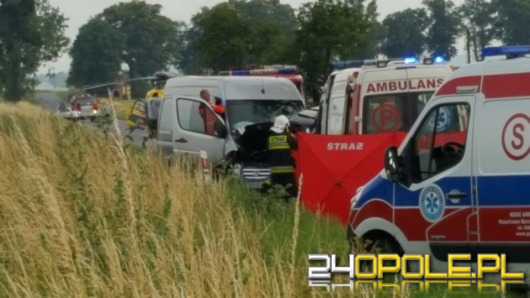 Trzy osoby zginęły w wypadku pod Głogówkiem