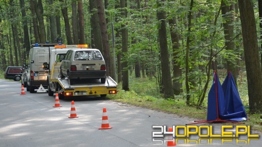 Śmiertelne potrącenie rowerzystki pod Komprachcicami