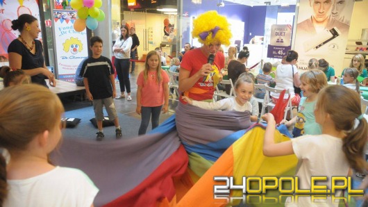 Fundacja Dr Clown zachęcała dzieci do cyrkowych aktywności i dobroczynności