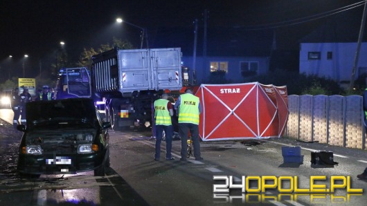 Śmiertelny wypadek w Zawadzie. Jedna osoba nie żyje.