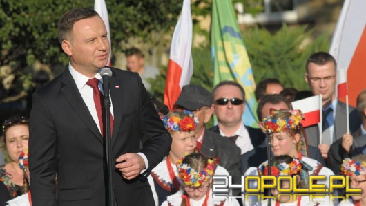 Prezydent Andrzej Duda z wizytą na Opolszczyźnie