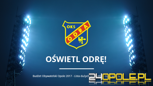 Oświetl Odrę! - Odra Opole w Budżecie Obywatelskim 2016