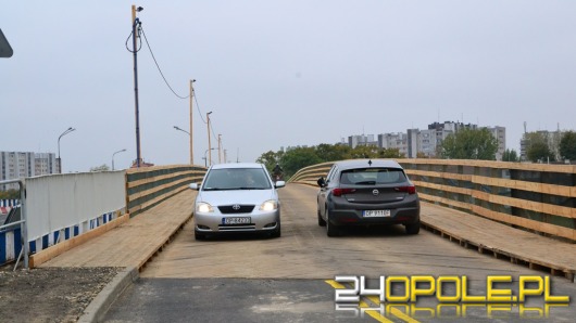 Most na ul. Niemodlińskiej zamknięty. Od dziś jeździmy kładką.