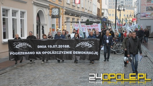 Kolejna manifestacja przeciwników powiększenia Opola za nami