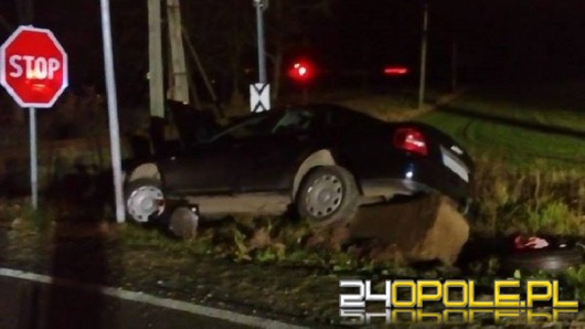 Zbyt szybka jazda przyczyną kolizji w Łambinowicach