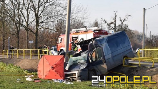 Kierowca busa spowodował tragiczny wypadek w Brzegu. Miał 3 promile!
