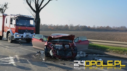 Spowodował wypadek podczas wyprzedzania i uciekł