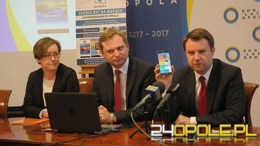Ratusz przygotował mobilne kalendarium "Klik Opole"