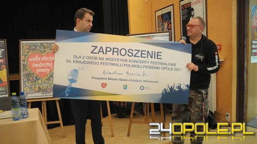 Jurek Owsiak w Opolu: "W trakcie 25. Finału zagrajmy wszyscy razem!"