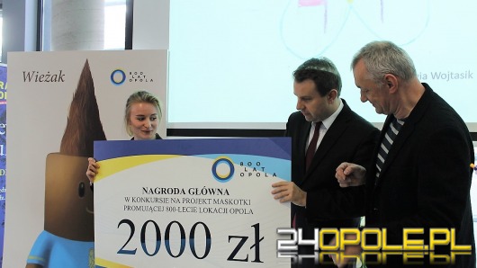 Wieżak został maskotką 800-lecia Opola