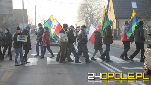 Chcą budowy obwodnicy Niemodlina. Blokowali drogę w dwóch miejscowościach.