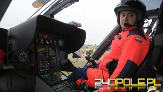 Helikopter LPR lata nad Opolszczyzną już od miesiąca