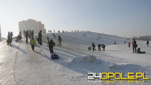 Opolanie korzystają z uroków zimy