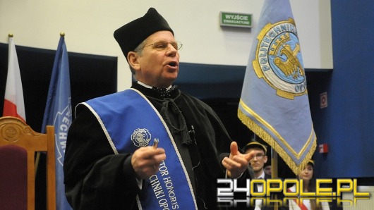 Profesor Janusz Mroczka doktorem honoris causa Politechniki Opolskiej