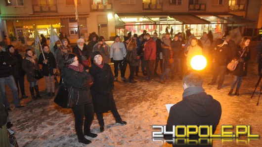 Protest studentów przeciwko polityce Prawa i Sprawiedliwości