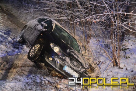 Wypadek pod Grodkowem. Sprawca miał ponad 2 promile alkoholu.