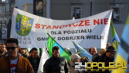 Przeciwnicy Dużego Opola wrócili do manifestacji