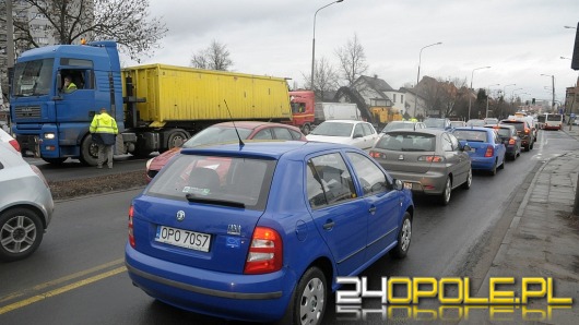 Ogromne korki na ulicy Niemodlińskiej. Ruszyła przebudowa.