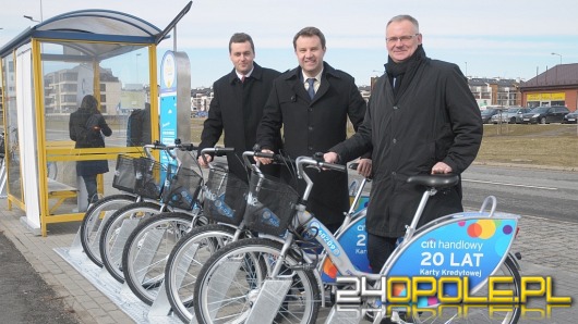 Miejskie rowery powróciły na ulice Opola. Są też nowe stacje wypożyczalni.