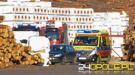 Śmiertelny wypadek przy pracy w tartaku w Murowie