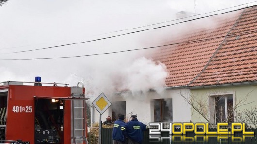 Tragiczny pożar domu jednorodzinnego w Brzegu