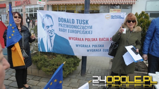 Opolanie wznieśli toast za przewodniczącego Donalda Tuska