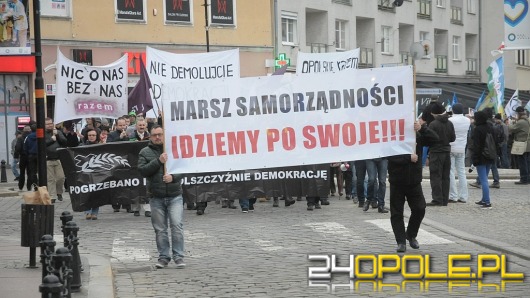 Marsz Samorządności przeszedł ulicami Opola