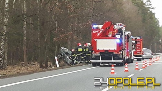 40-latek zasnął za kierownicą audi. W wypadku ucierpiało dziecko.