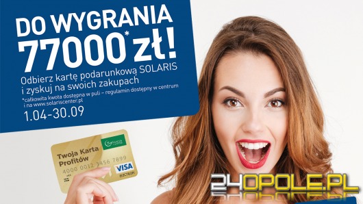 Solaris Center rozda swoim klientom 77 000 zł na zakupy