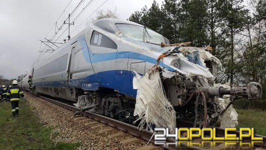 Zderzenie Pendolino z samochodem ciężarowym w Schodni