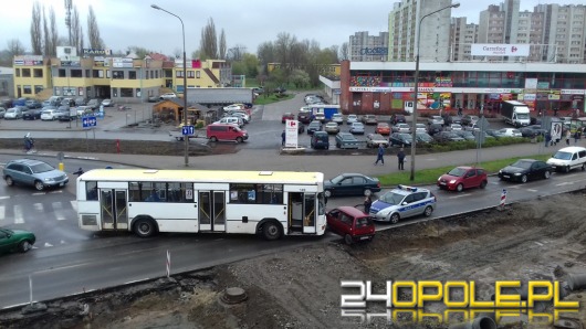 Daewoo zderzyło się z autobusem MZK