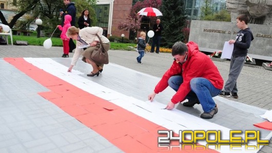 Opolanie kolejny raz utworzą największą polską flagę w regionie