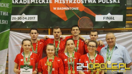 Opolscy badmintoniści przywieźli złoto z Mistrzostw Polski
