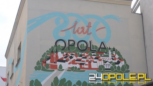 Mural na 800-lecie Opola gotowy