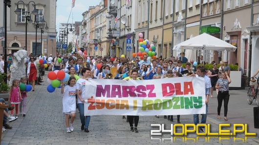 Rodzina i życie największą wartością. Manifest na marszu w Opolu