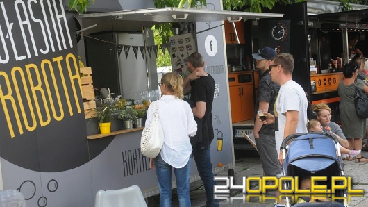 Centrum Opola pełne Food Trucków