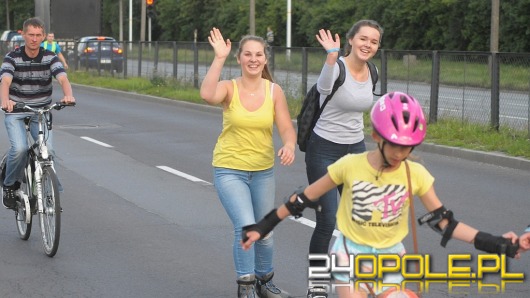 Rolki i rowery opanowały dziś Opole. Za nami Oficjalny Opolski Nightskating