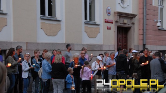  Opolanie ponownie protestowali przeciwko reformie sądownictwa