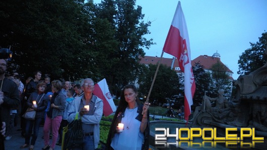 Protesty pod Sądem Okręgowym w Opolu dobiegają końca