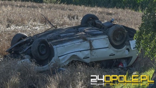 Wypadek na DK 39 niedaleko Brzegu. Nie żyje jedna osoba