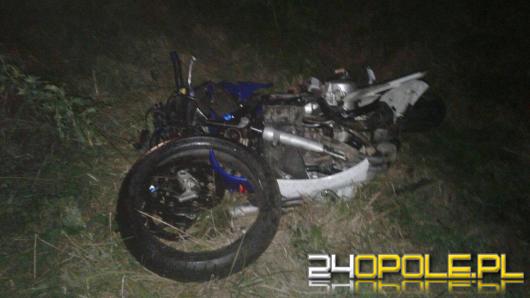 Motocyklista ranny w wypadku pod Nysą. W akcji śmigłowiec LPR