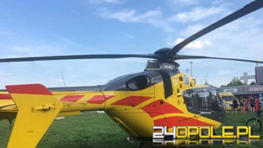 Helikopter LPR lądował na opolskiej Malince