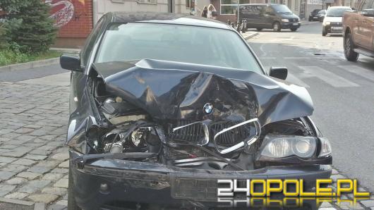 Pijany kierowca spowodował wypadek w centrum Opola