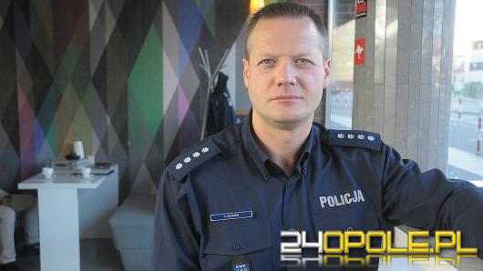 Nadkom. Hubert Adamek - opolska policja przyjmie kilkudziesięciu nowych funkcjonariuszy