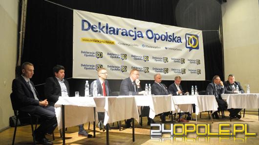 Pierwsza debata Deklaracji Opolskiej. Dyskusja o samorządności w cieniu powiększenia Opola
