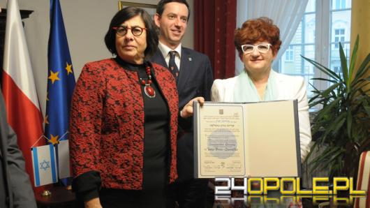 Śp. Irena Gumułka pośmiertnie uhonorowana obywatelstwem Państwa Izrael.