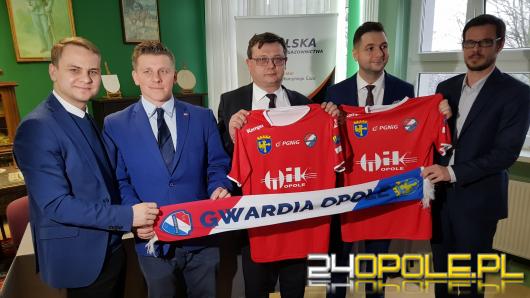 Wielki sponsor dla Gwardii Opole i Triso. 