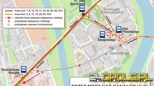 Od jutra zmieni się organizacja ruchu autobusów MZK w obrębie Niemodlińskiej