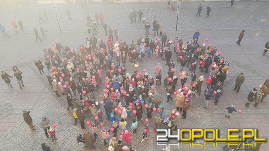 Opolanie utworzyli wielkie serce. "To podziękowanie dla WOŚP"